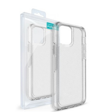 iPhone 12 Pro Max Compatible Case Cover With Shiny Clear Acrylic Shockproof